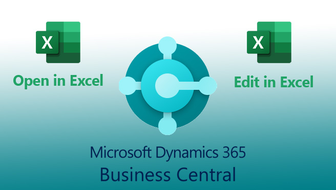 Microsoft Dynamics365BC lavora con Excel
