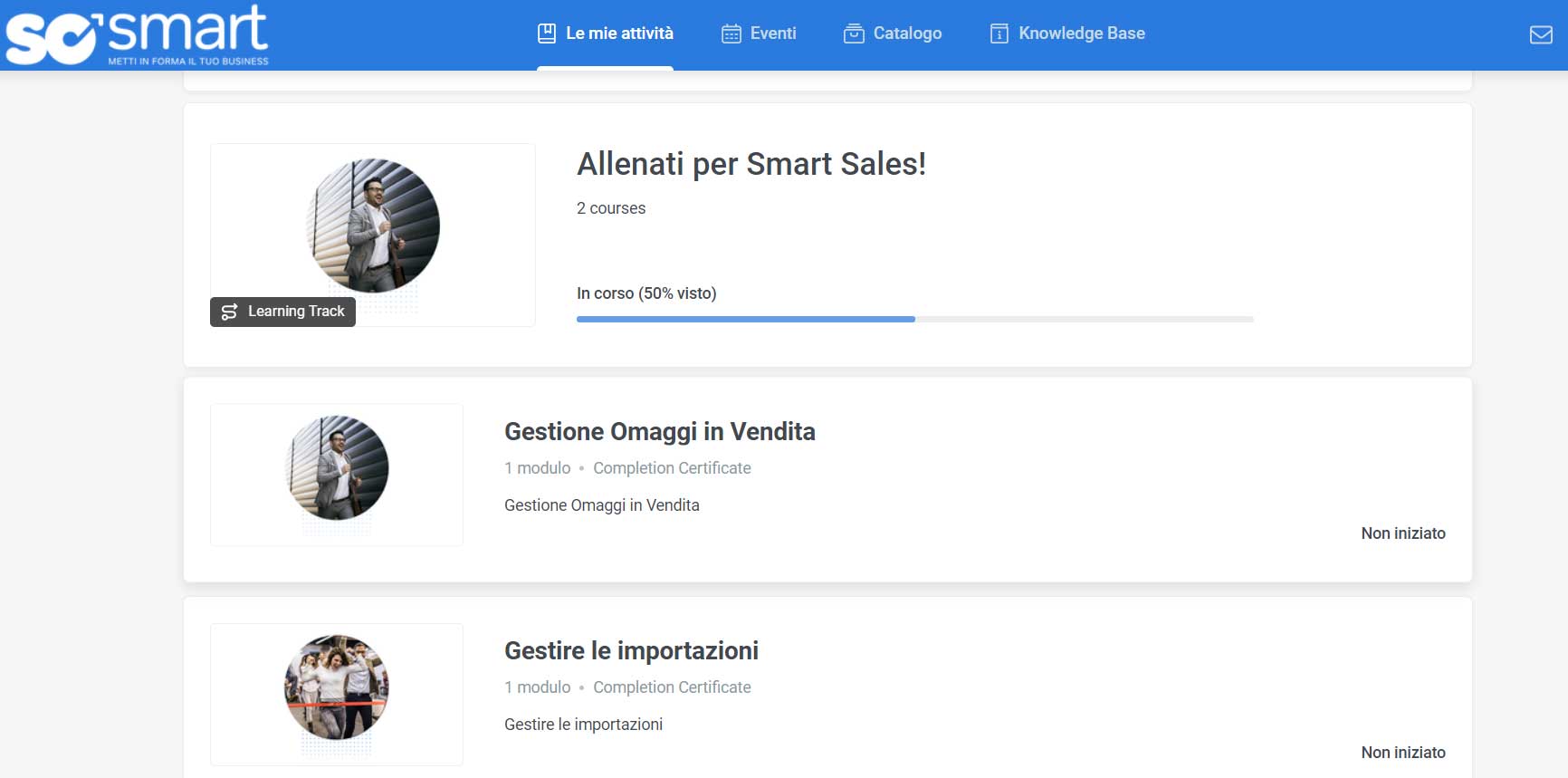 software gestionale online e-learning